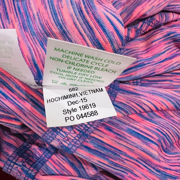 Lilly Pulitzer Dress Large Cove Flamingo Pink Space Dye Stretch Comfy coquette - Picture 7 of 12